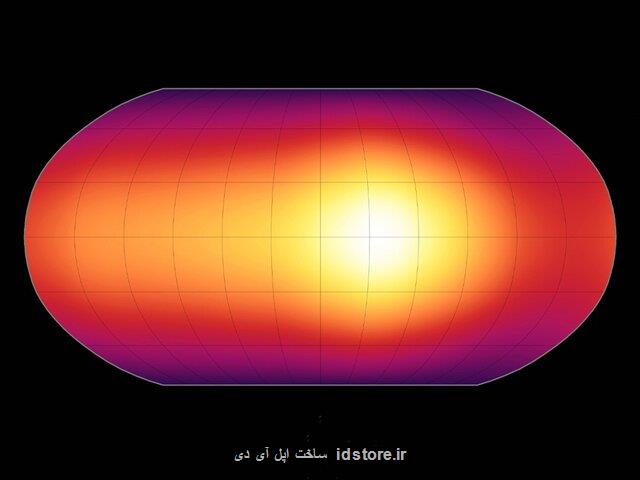 نقشه آب و هوایی یك سیاره را ببینید
