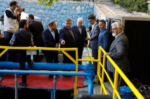 یک تصفیه خانه در شمال تهران با نانوحباب ساز تجهیز شد