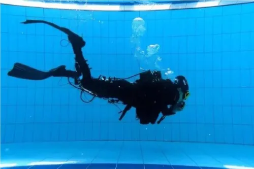 رونمایی از نخستین اسکلت رباتیک غواصی جهان