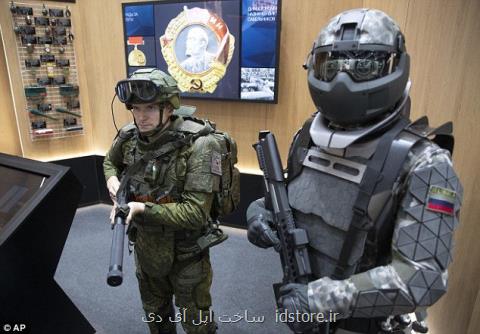 اسكلت خارجی ضدگلوله برای محافظت سربازان روسی بعلاوه تصاویر