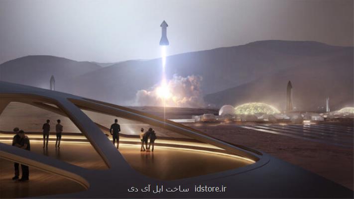 برای شهرنشینی در مریخ به ۲۰ سال زمان و ۱۰۰۰ موشك استارشیپ نیاز است